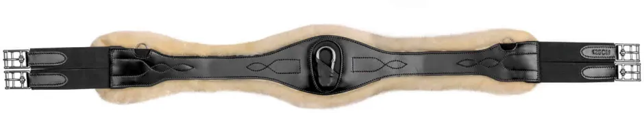WALDHAUSEN Ledersattelgurt mit ECO Wool