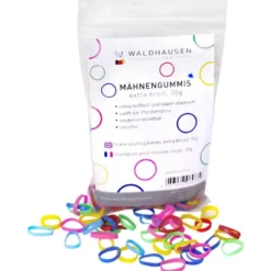 WALDHAUSEN Mähnengummis extra breit, multicolor, 30 g
