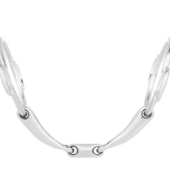 WALDHAUSEN 3-Ring Gebiss, doppelt gebrochen