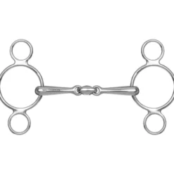 WALDHAUSEN 3-Ringtrense doppelt gebrochen, massiv
