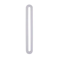 WALDHAUSEN Safe-Gum, 6er Set für Karabiner, silbergrau