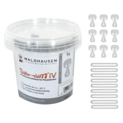WALDHAUSEN Safe-Gum, 18er Set gemischt, silbergrau