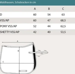 WALDHAUSEN Schabracke Valencia