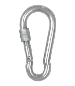 WALDHAUSEN Sicherheits-Karabiner mit Schraubverschluss 9cm
