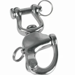 WALDHAUSEN Sicherheitsschäkel, Edelstahl, 13 cm