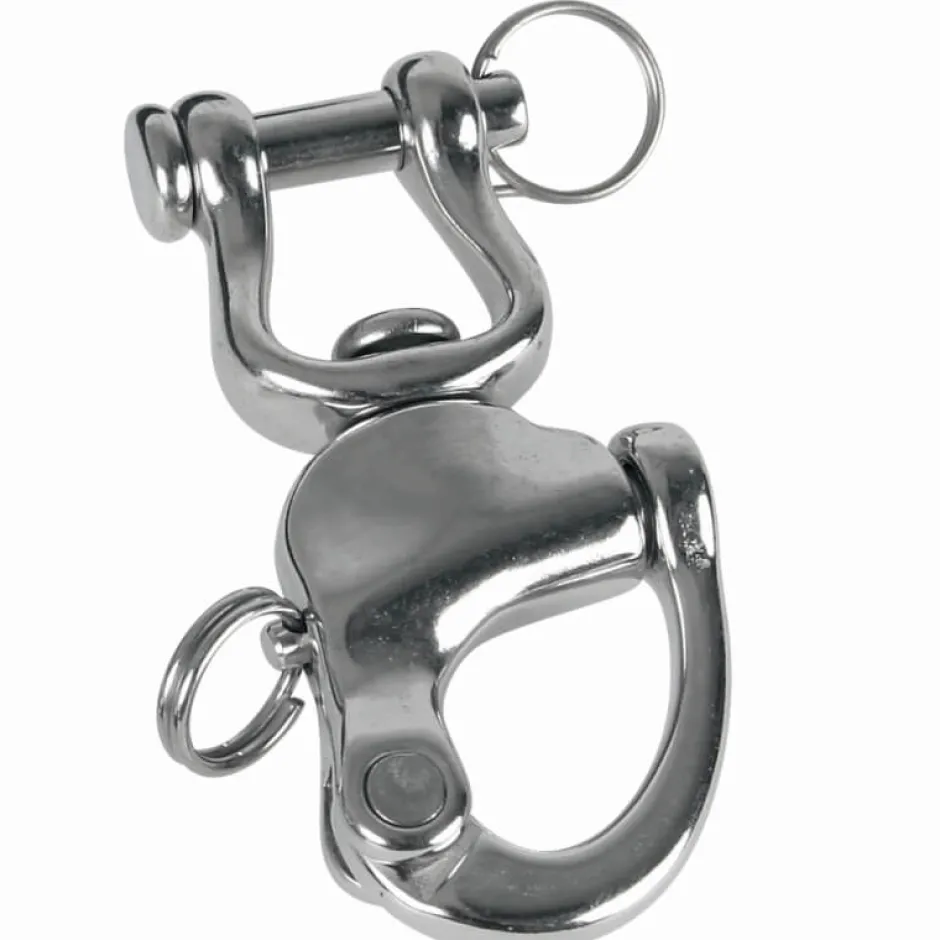 WALDHAUSEN Sicherheitsschäkel, Edelstahl, 13 cm