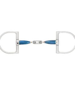 WALDHAUSEN Sweet Iron D-Ring Gebiss, doppelt gebrochen