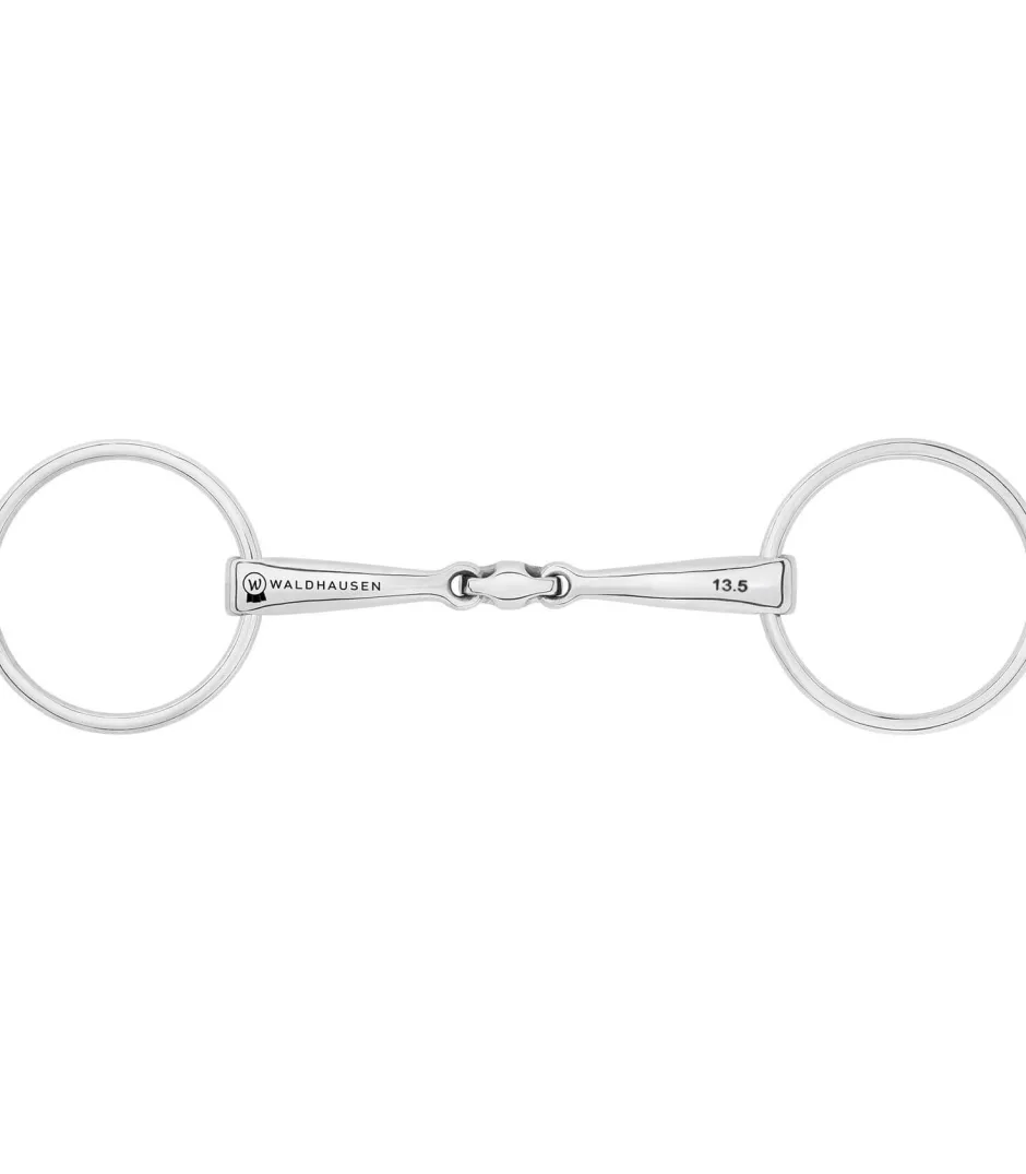 WALDHAUSEN Wassertrense mit Lock Up, doppelt gebrochen