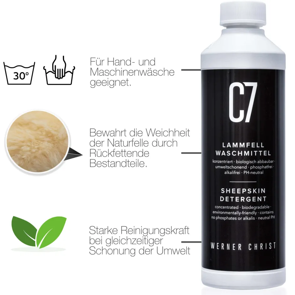WERNER CHRIST Lammfell Waschmittel Konzentrat C7