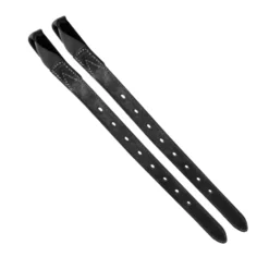 WINTEC Quick-Change Gurtstrippen, Leder, 26", 26"/65 cm, schwarz